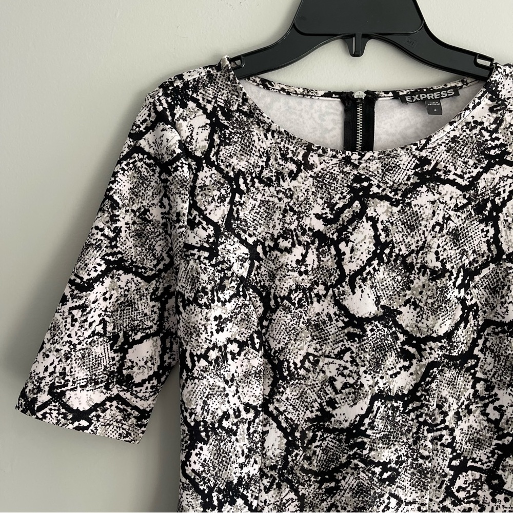 Express Snake Print Dress - image 3